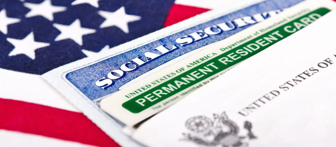 Social security and permanent resident card